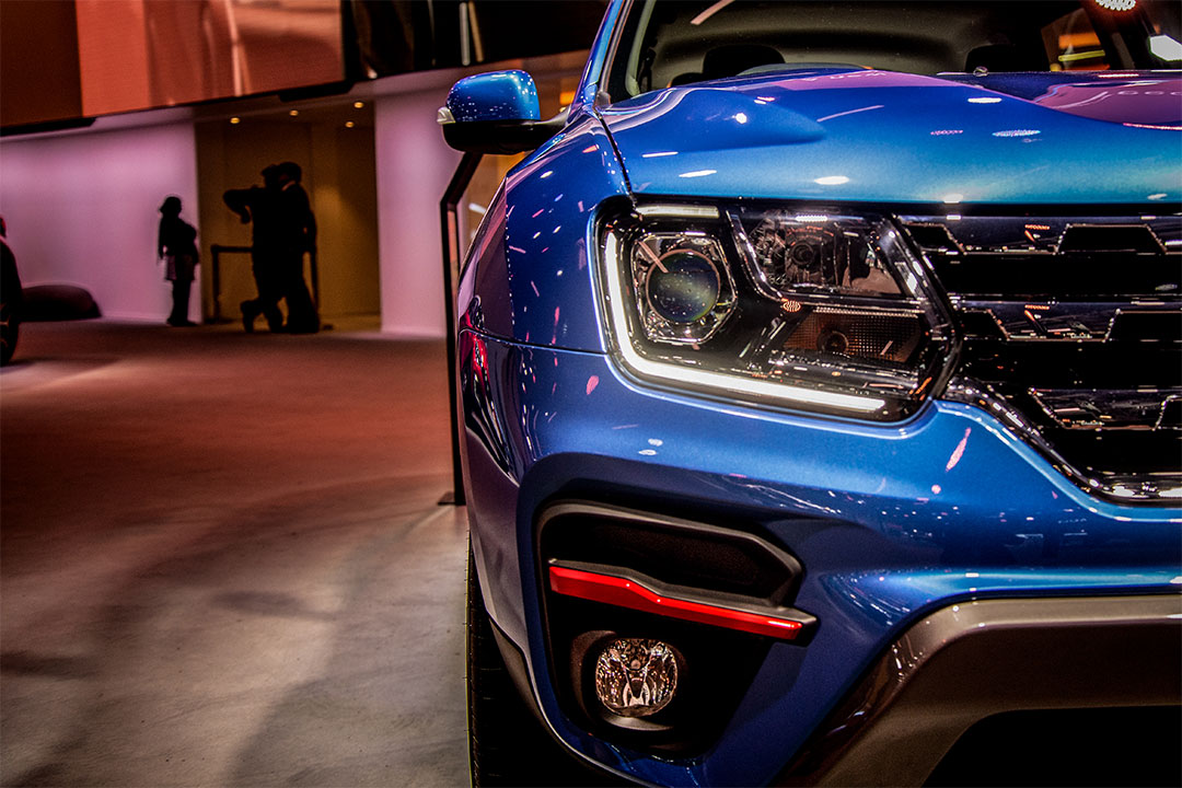 The new Renault Duster with a turbo petrol engine gets red accents