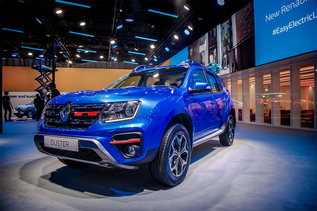 The new Duster showcased with a powerful 160 PS petrol engine