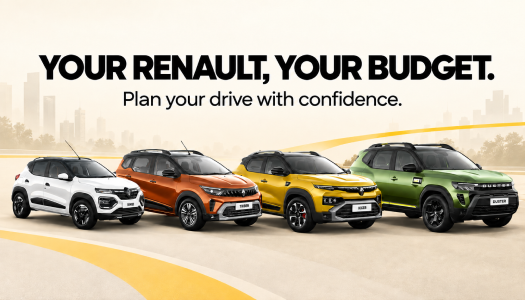 Your Renault, your budget. Plan your drive with confidence.