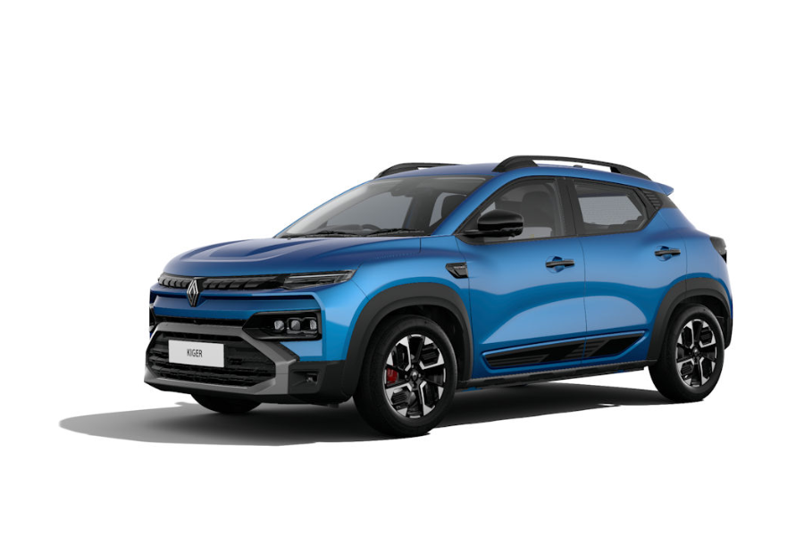 Renault Kiger Red Exterior Front Shot