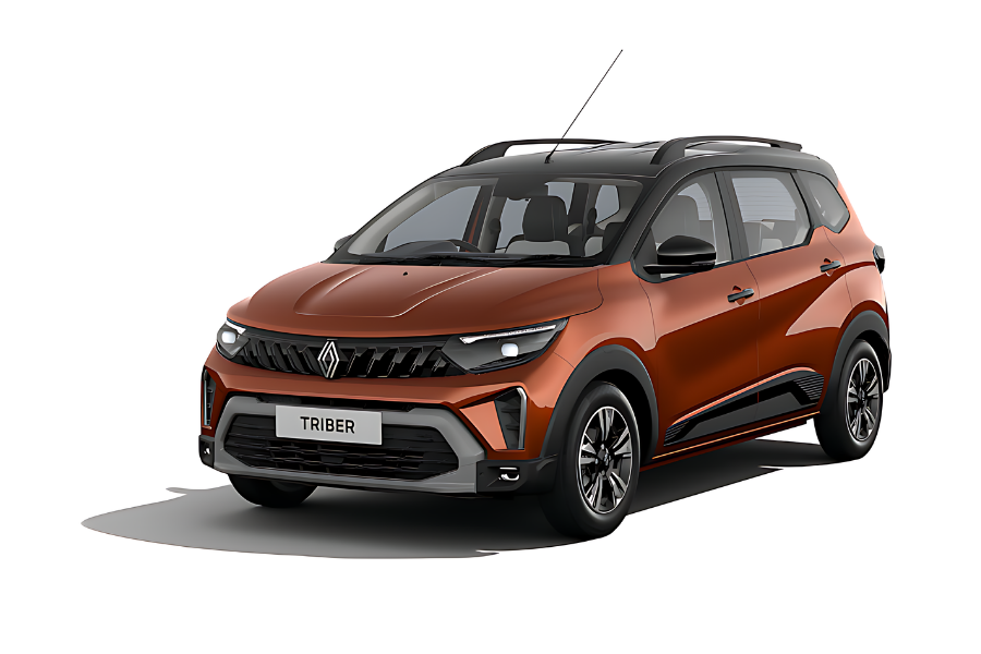 Renault Kiger Red Exterior Front Shot