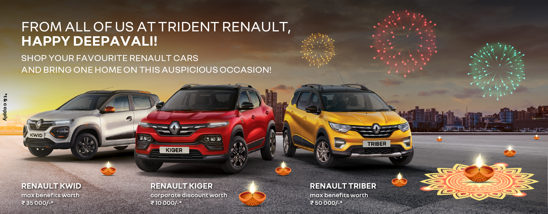 Trident Renault Deepavalli offers